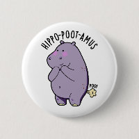 Hippo-poot-amus Funny Farting Hippo Pun