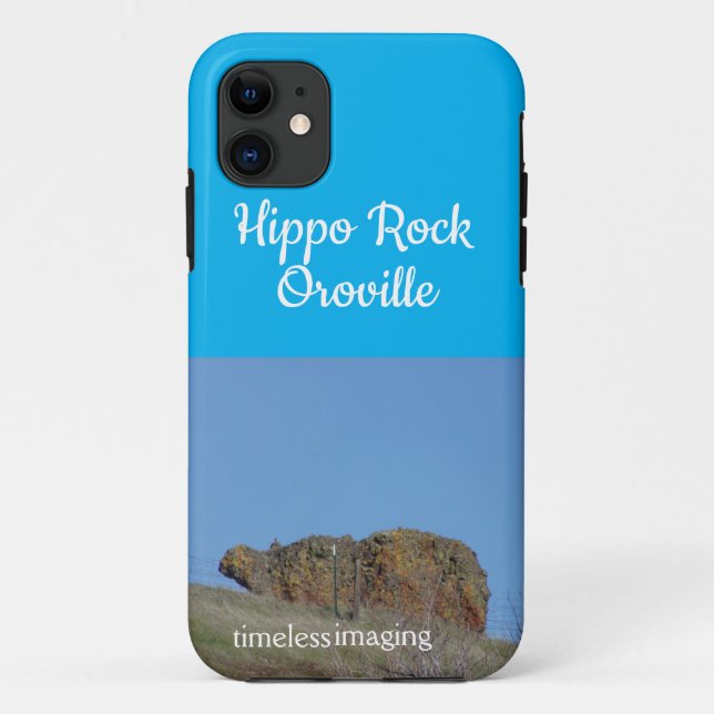 Hippo Rock ist ein Naturschutzgebiet in Oroville. Case-Mate iPhone Hülle (Rückseite)