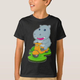 Hippo Scooter T-Shirt