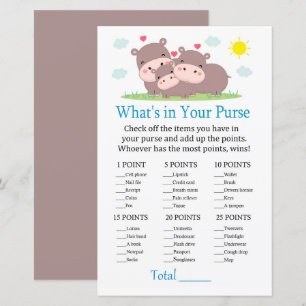 Hippo Was ist in deinem Handyspiel?