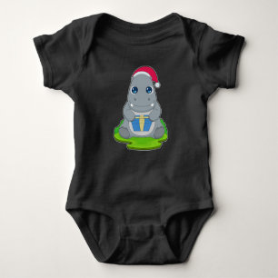 Hippo Weihnachtspaket Baby Strampler