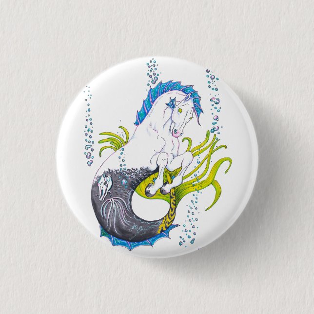 Hippocampus Button (Vorderseite)