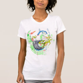 Hippocampus (Schädel) unter dem Meer T-Shirt