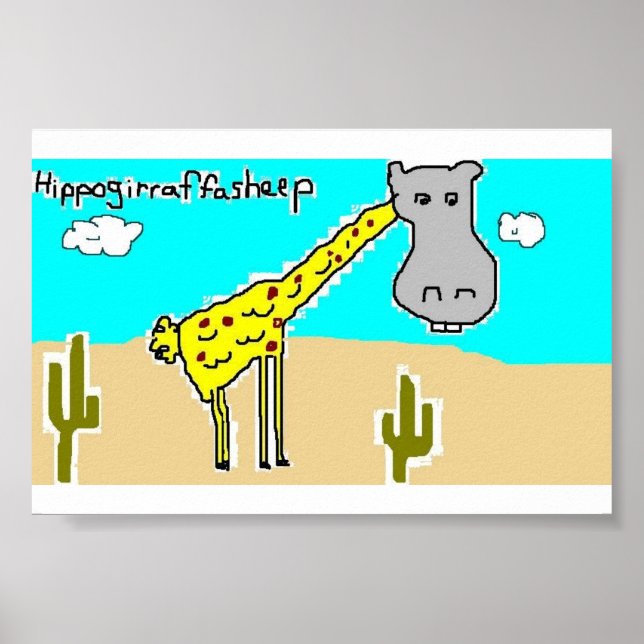 Hippogiraffasheep Poster (Vorne)