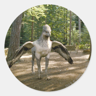 Hippogriff Runder Aufkleber