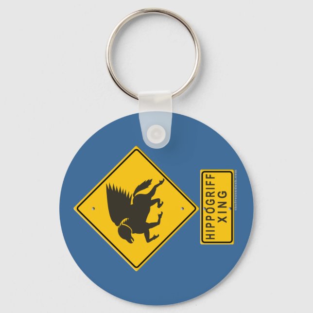 Hippogriff XING Schlüsselanhänger (Vorderseite)