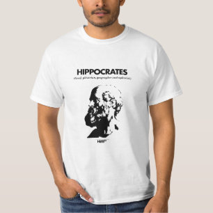 Hippokrates-Weiß T - Shirt
