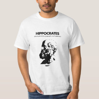 Hippokrates-Weiß T - Shirt