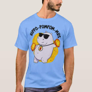 Hippopopamus Lustiges Nilpferd Soda Wortspiel 2 T-Shirt