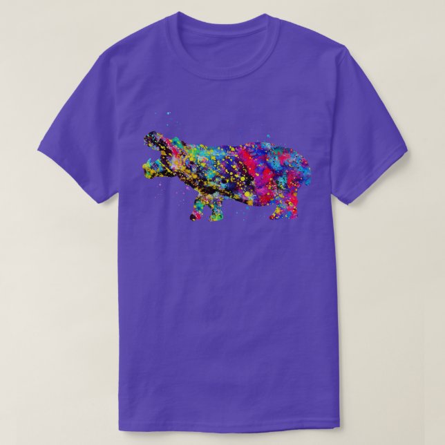 Hippopotamus 1 T-Shirt (Design vorne)