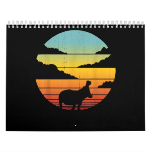 Hippopotamus 60er 70er Hippo   Hippo Lover Kalender