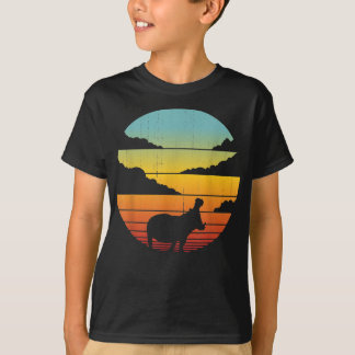 Hippopotamus 60er 70er Men Womens Hippo T-Shirt