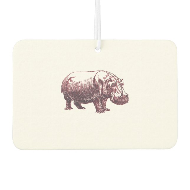 Hippopotamus Autolufterfrischer (Vorderseite)