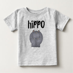 Hippopotamus Baby T-shirt