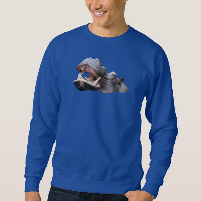 Hippopotamus Basic Sweatshirt (Vorderseite)