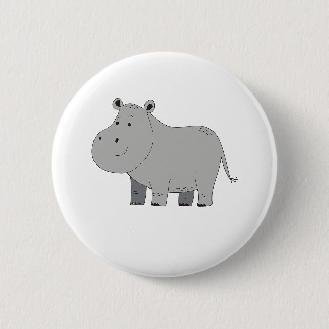 HIPPOPOTAMUS BUTTON (Vorderseite)