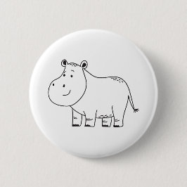 HIPPOPOTAMUS BUTTON