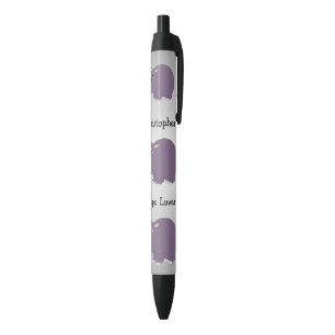 Hippopotamus Design Black Ink Pen Kugelschreiber