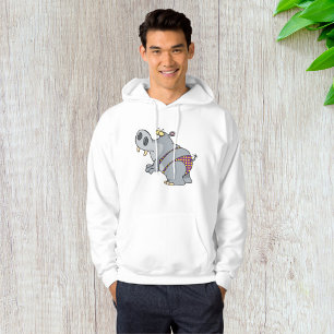 Hippopotamus in einem Bikini Hoodie