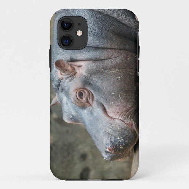 Hippopotamus iPhone Case (Rückseite)