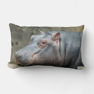Hippopotamus-Kissen Lendenkissen