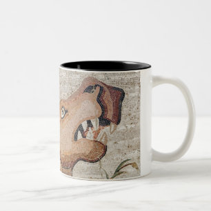 Hippopotamus, Nil-Mosaik, Haus des Faun Zweifarbige Tasse