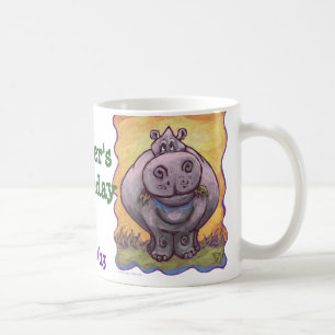 Hippopotamus Party Center Tasse