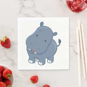 Hippopotamus Serviette