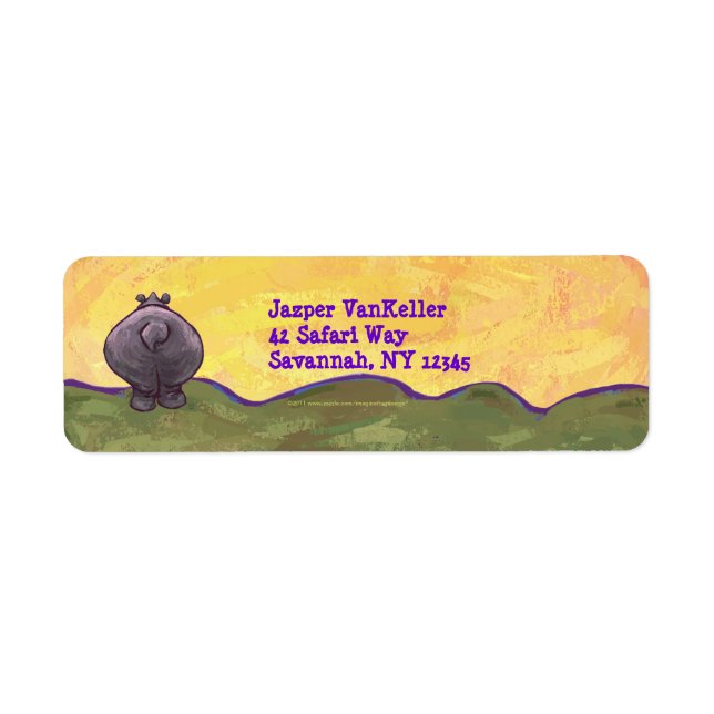 Hippopotamus Stationery (Vorne)
