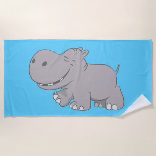Hippopotamus Strandtuch