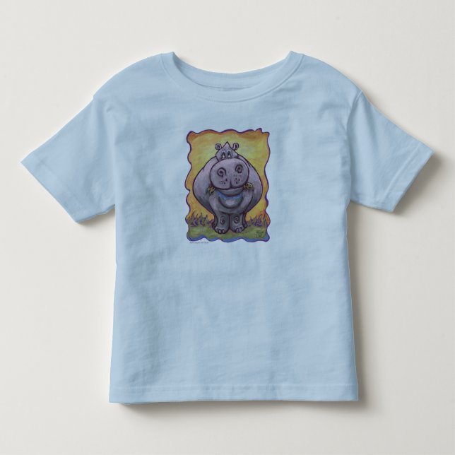 Hippopotamus-T - Shirt (Vorderseite)
