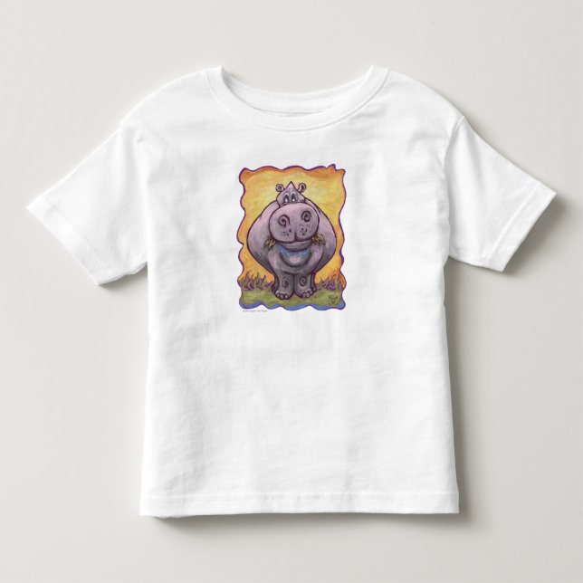 Hippopotamus-T - Shirt (Vorderseite)