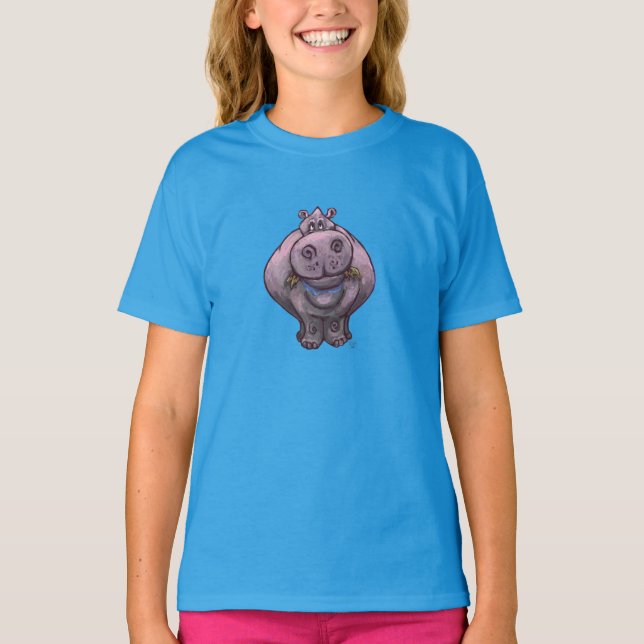Hippopotamus-T - Shirt (Vorderseite)