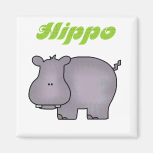 Hippopotamus Tshirts und Geschenke Magnet