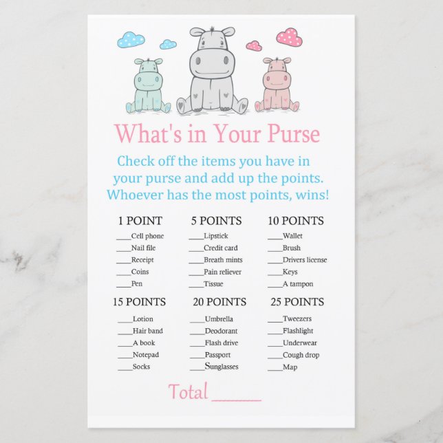 Hippopotamus Was ist in deinem Handyspiel? (Vorderseite)