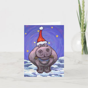 Hippopotamus Weihnachten