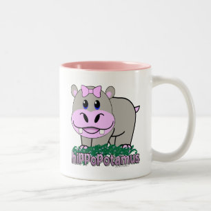 Hippopotamus Zweifarbige Tasse