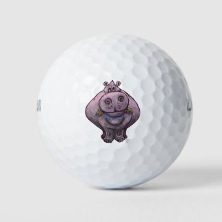 Hippopotamusgeschenke und Zubehör Golfball