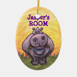 Hippopotamusgeschenke und Zubehör Keramik Ornament