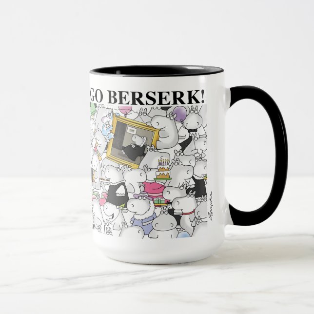 HIPPOS GO BERSERK! Sandra Boynton Tasse (Rechts)