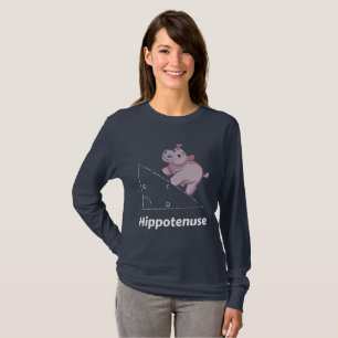Hippotenuse Funny Math T-Shirt