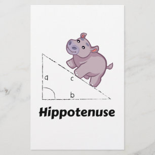 Hippotenuse lustiges Mathe