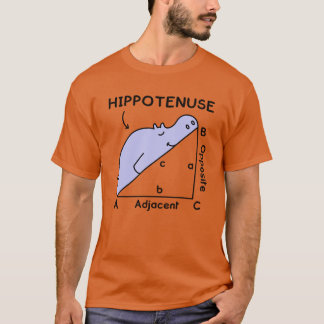 Hippotenuse retro T-Shirt