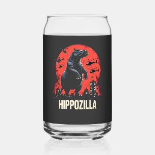 Hippozilla Spooky Moo Deng Baby Pygmy Hippo Dosenglas
