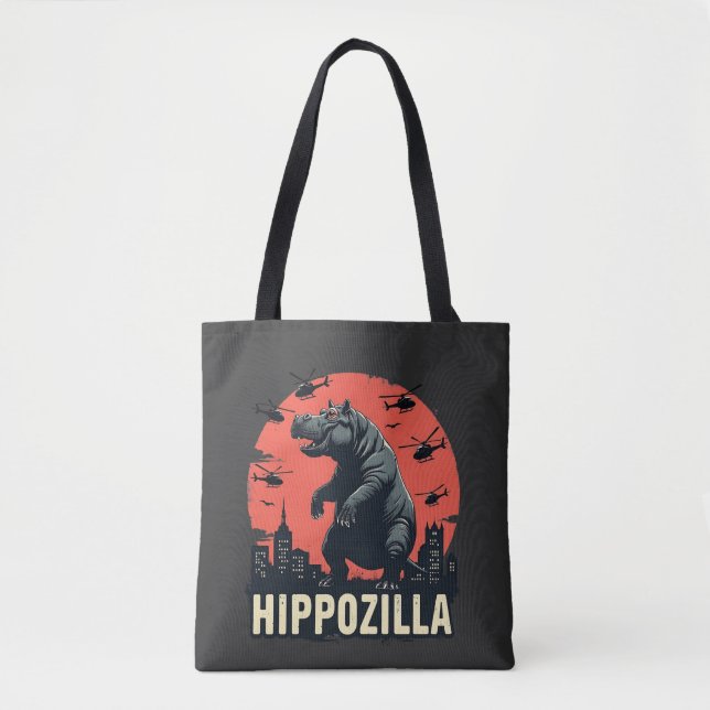 Hippozilla Spooky Moo Deng Hippo Halloween (Vorderseite)