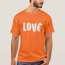 Hippy-Blume-Power-Liebe T-Shirt