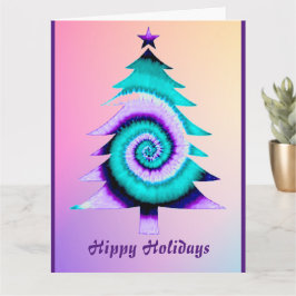 Hippy Holiday Holiday Card Karte