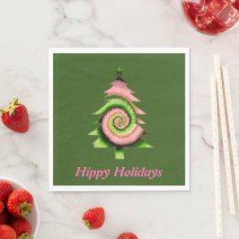 Hippy Holiday Paper Napkins Serviette