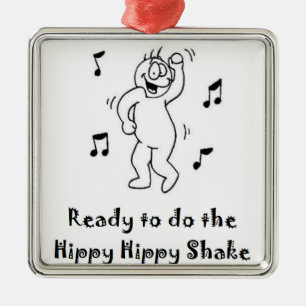 HippyShake Ornament Aus Metall