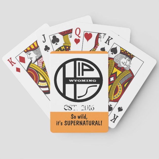 HIPS Ranch Souvenir Spielkarten (Rückseite)